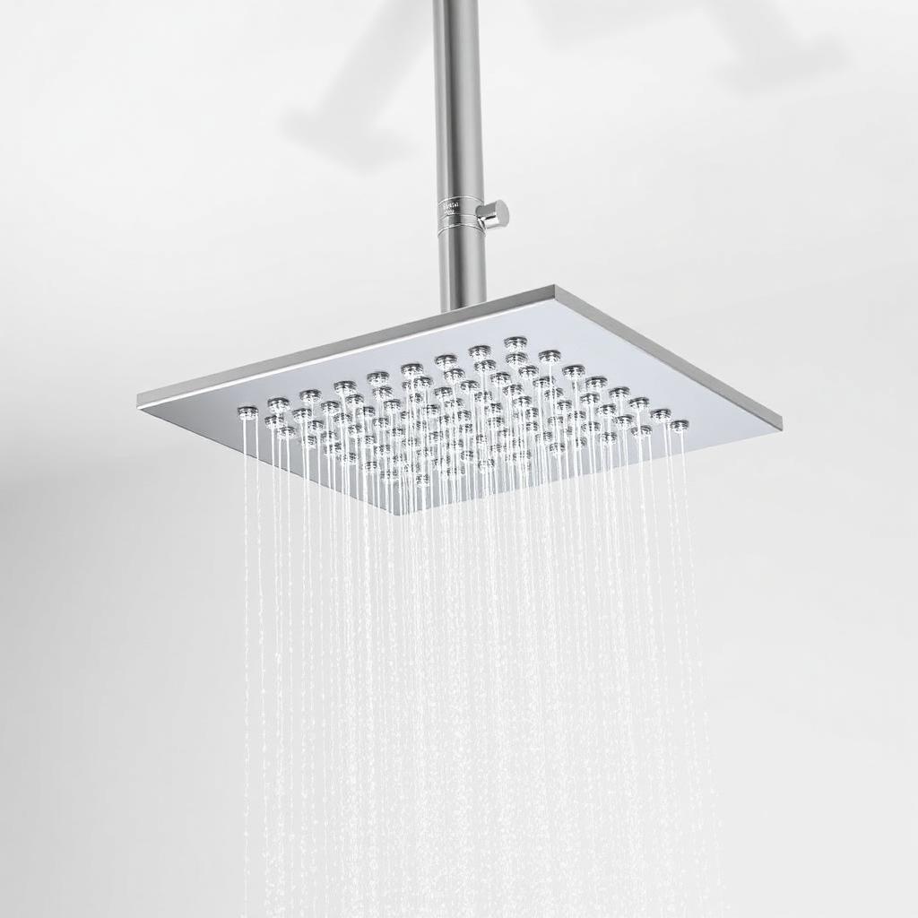 Rainfall Square Overhead Shower 300