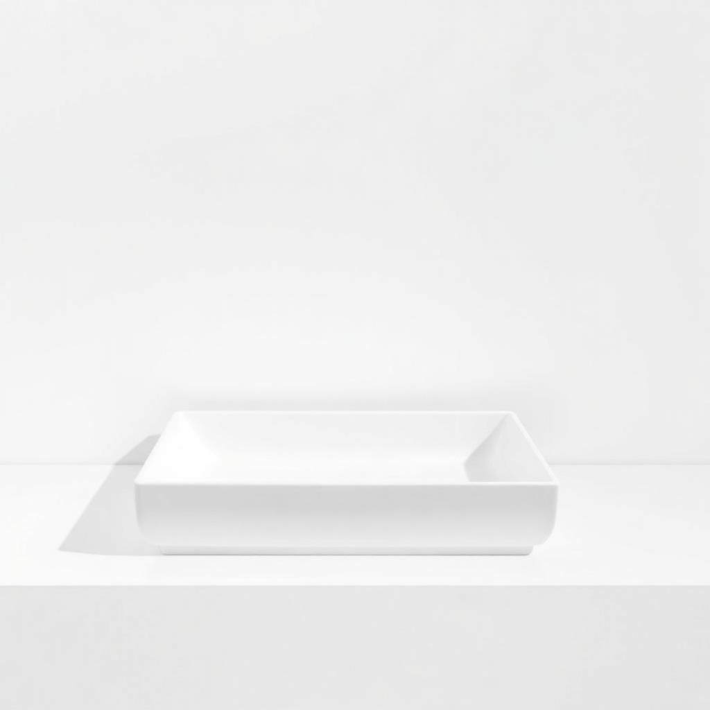 Thin-Edge Countertop Basin 600