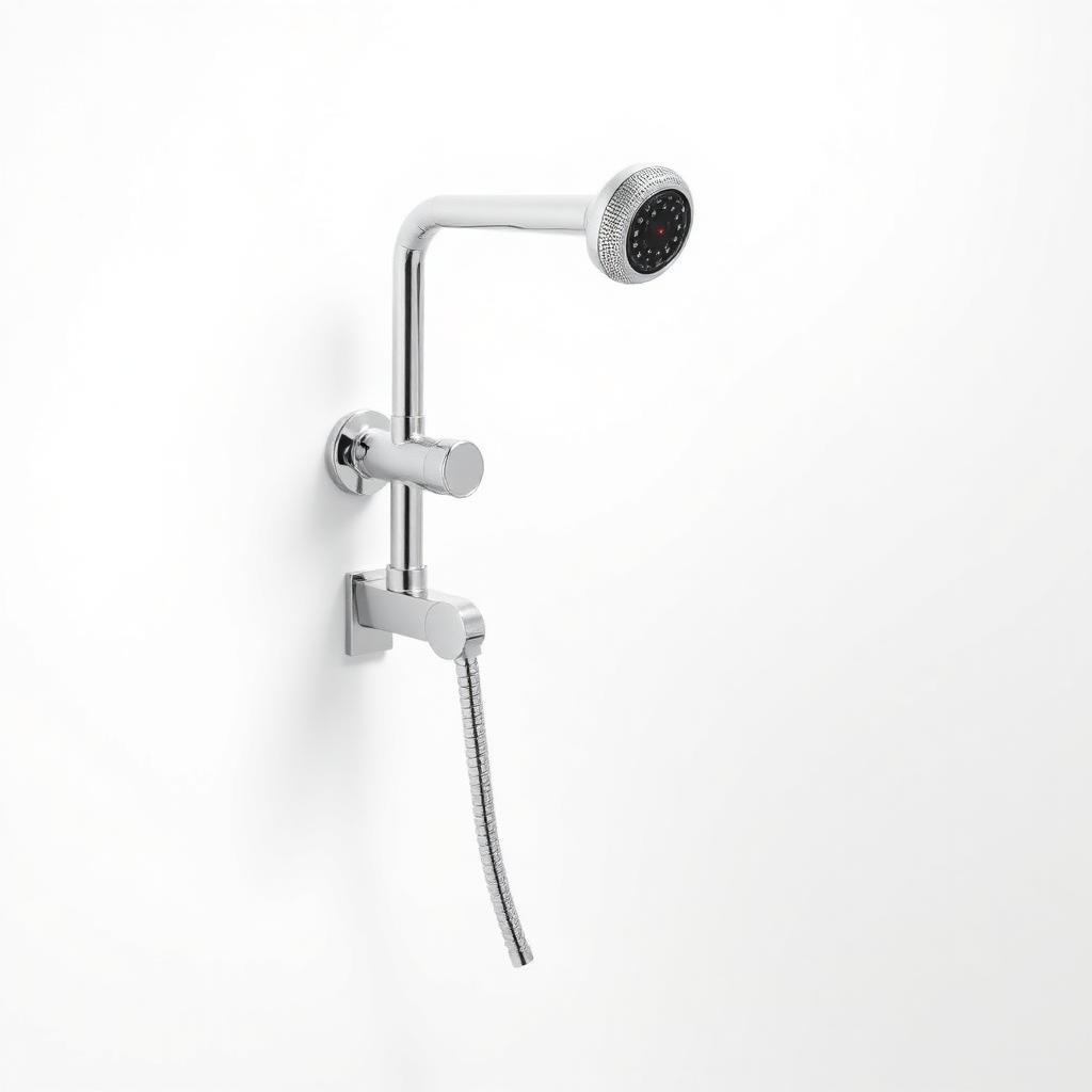 Chrome Bidet Shattaf Set