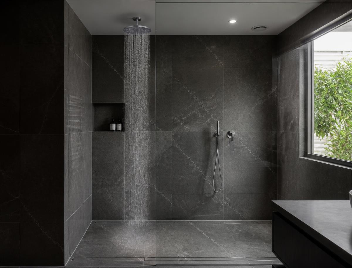 Showering