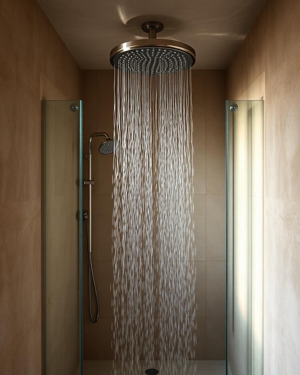 Showering